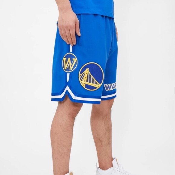 Share Men PRO STANDARD Golden State Warriors Logo Short Size Large - Picture 2 of 12